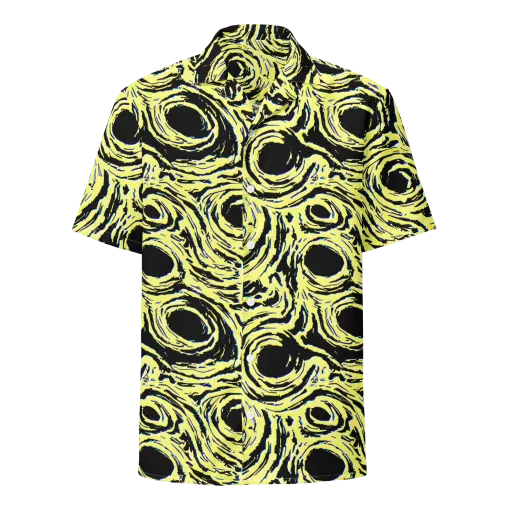 Charged Ink on a Button Shirt