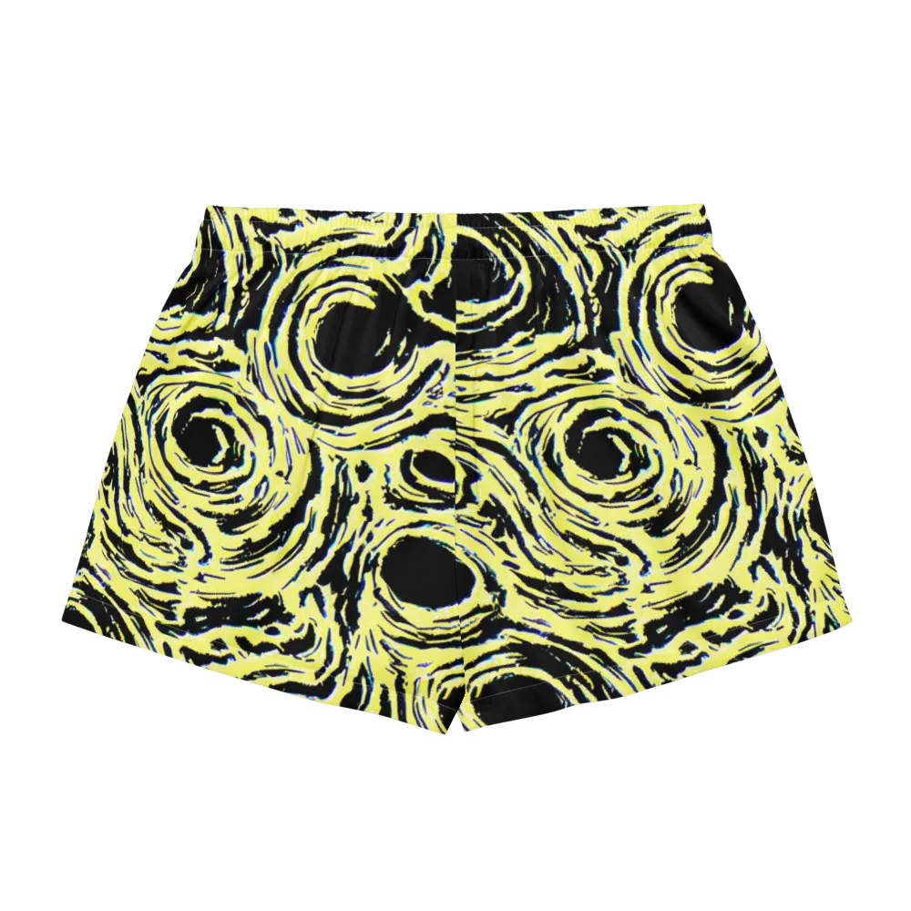 Charged Ink on Women's Pajama Shorts — Back