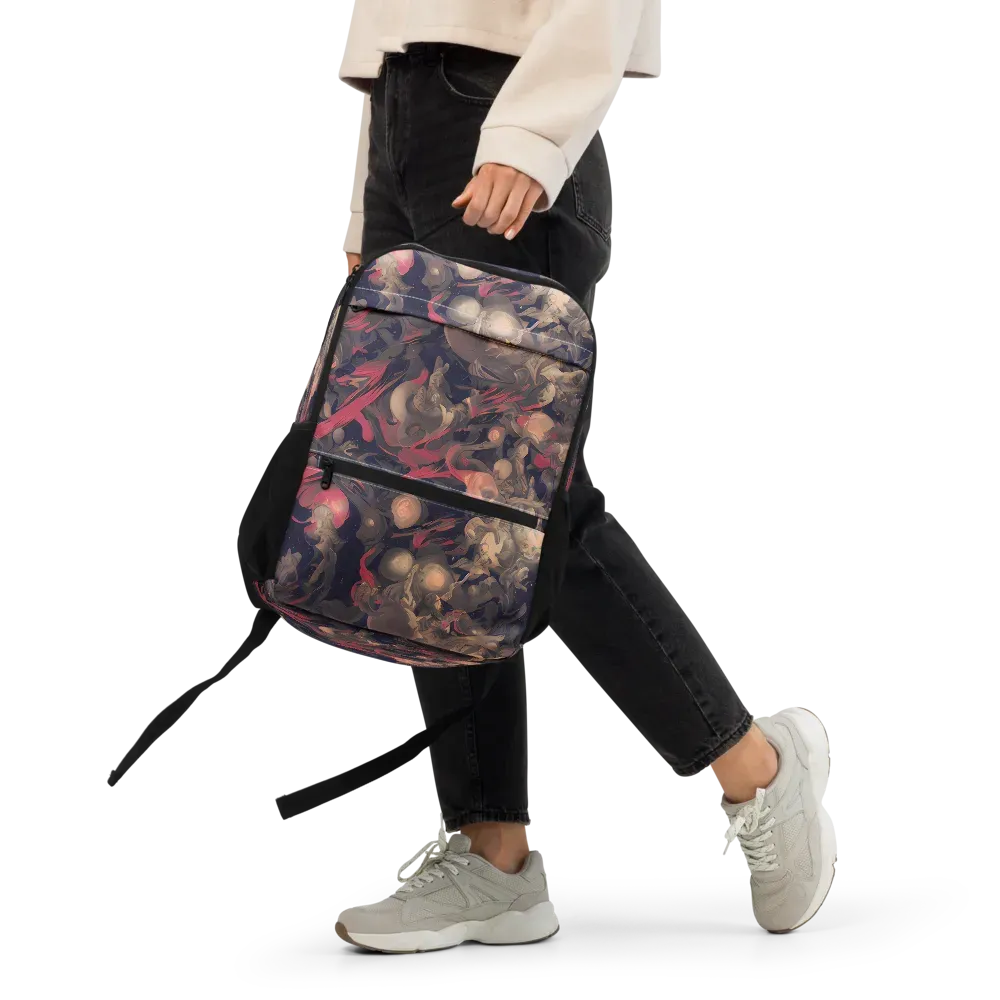 Midnight Collage on Utility Backpack — Front