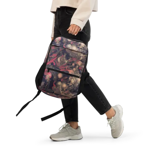 Midnight Collage on a Utility Backpack