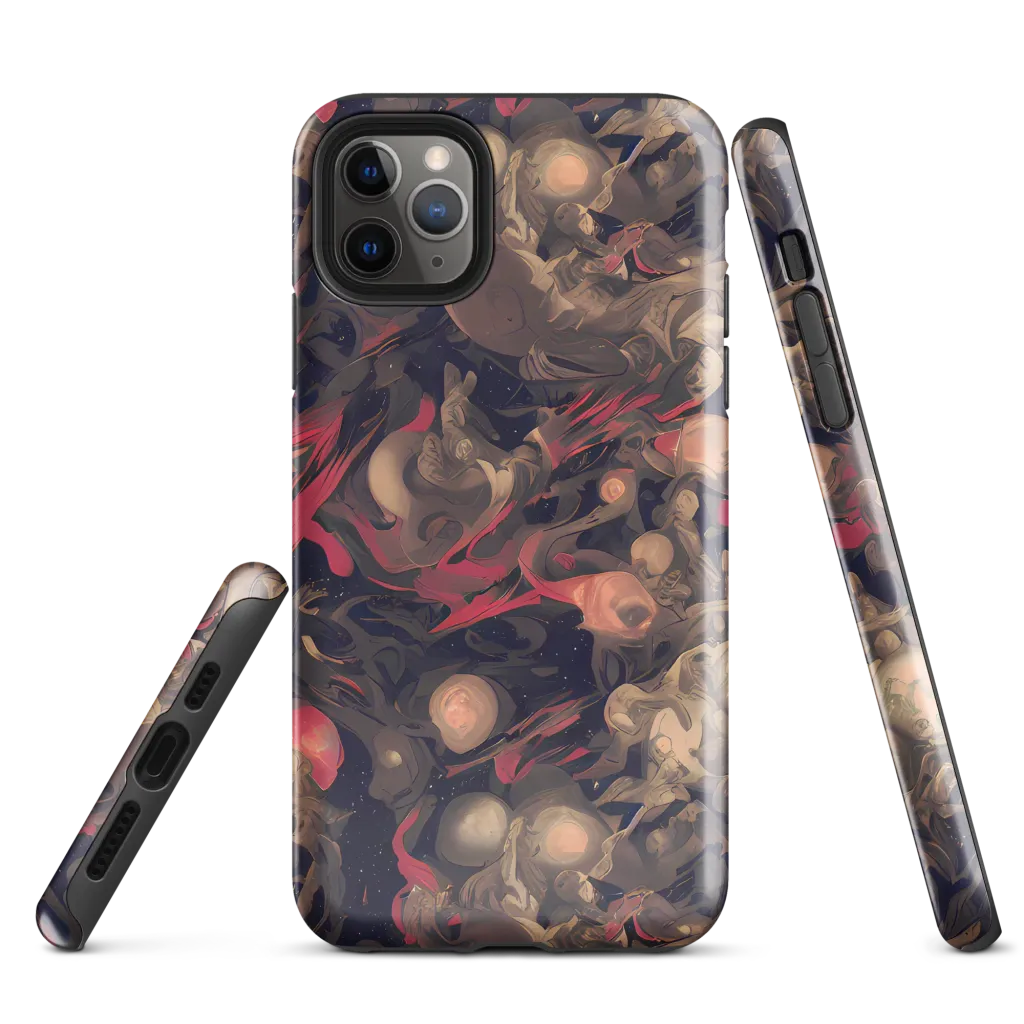 Midnight Collage on Tough Case for iPhone® — Front