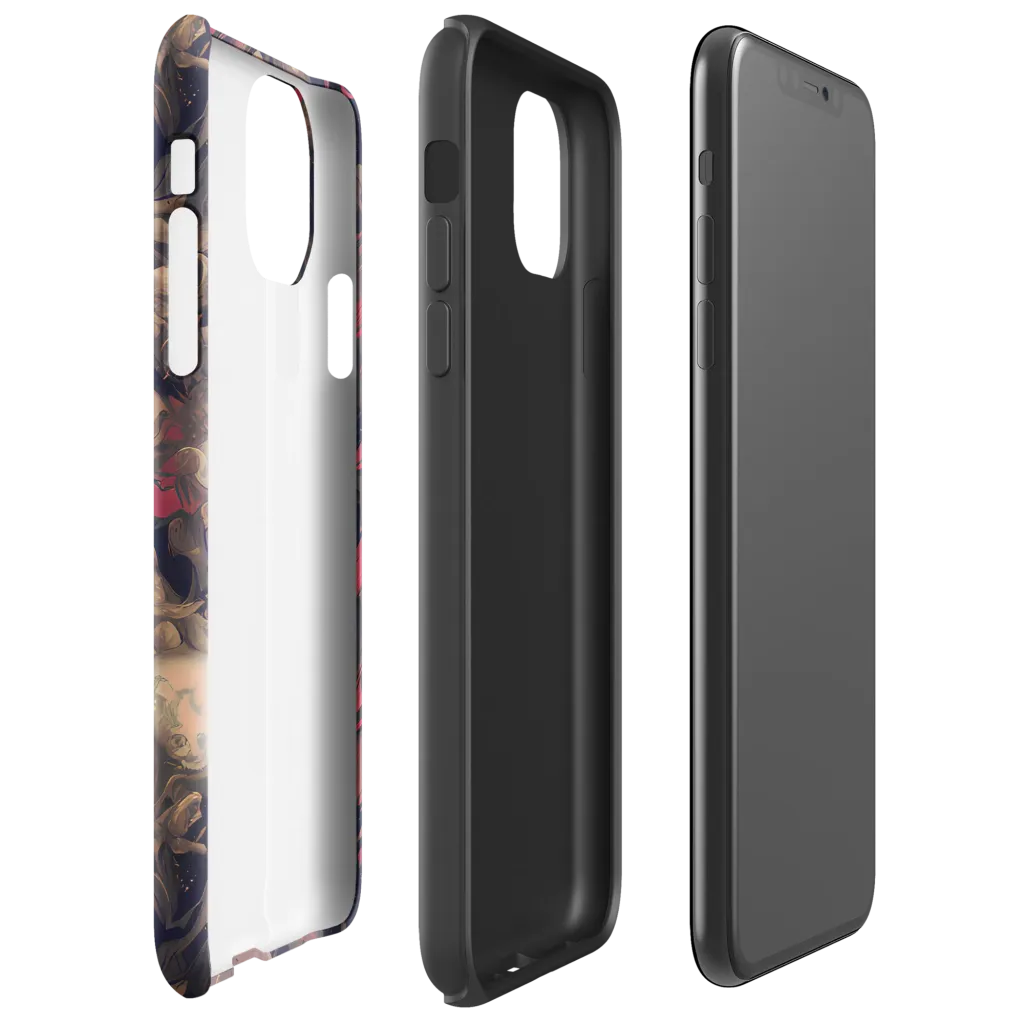 Midnight Collage on Tough Case for iPhone® — Right