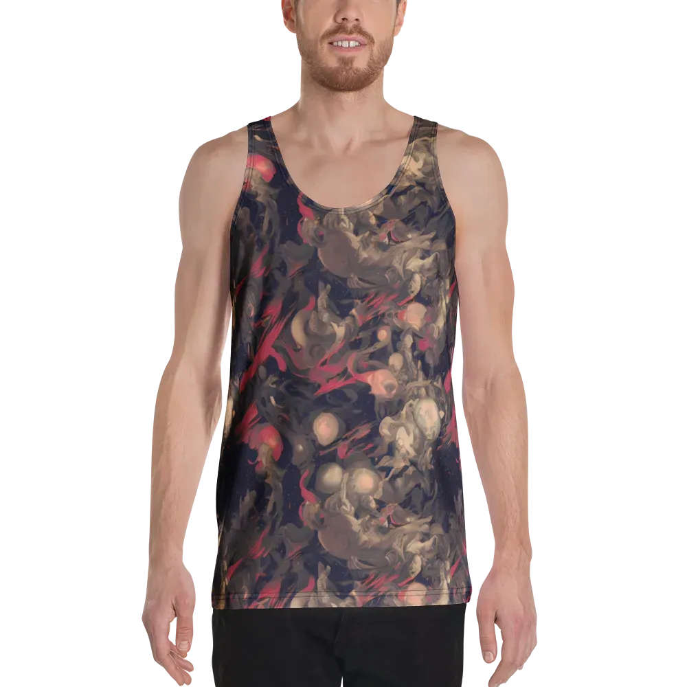 Midnight Collage on Men's Tank Top — Front