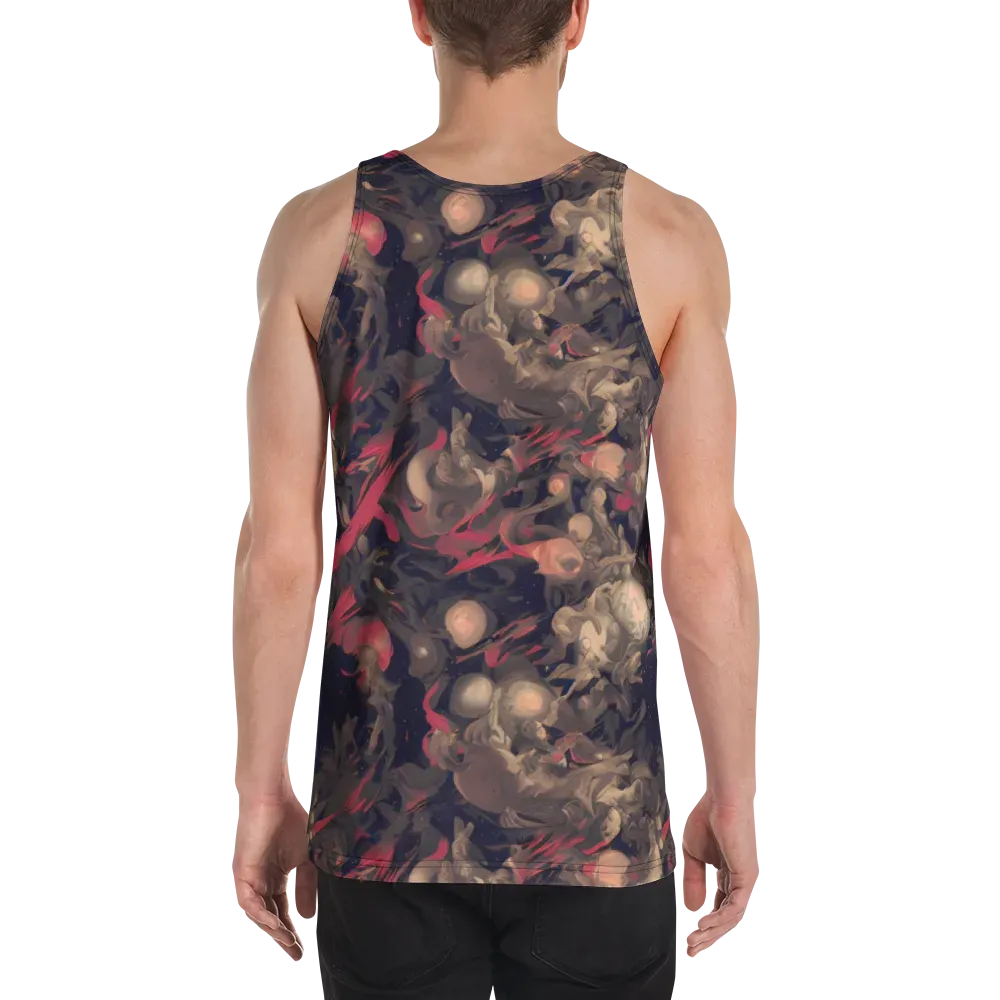 Midnight Collage on Men's Tank Top — Back