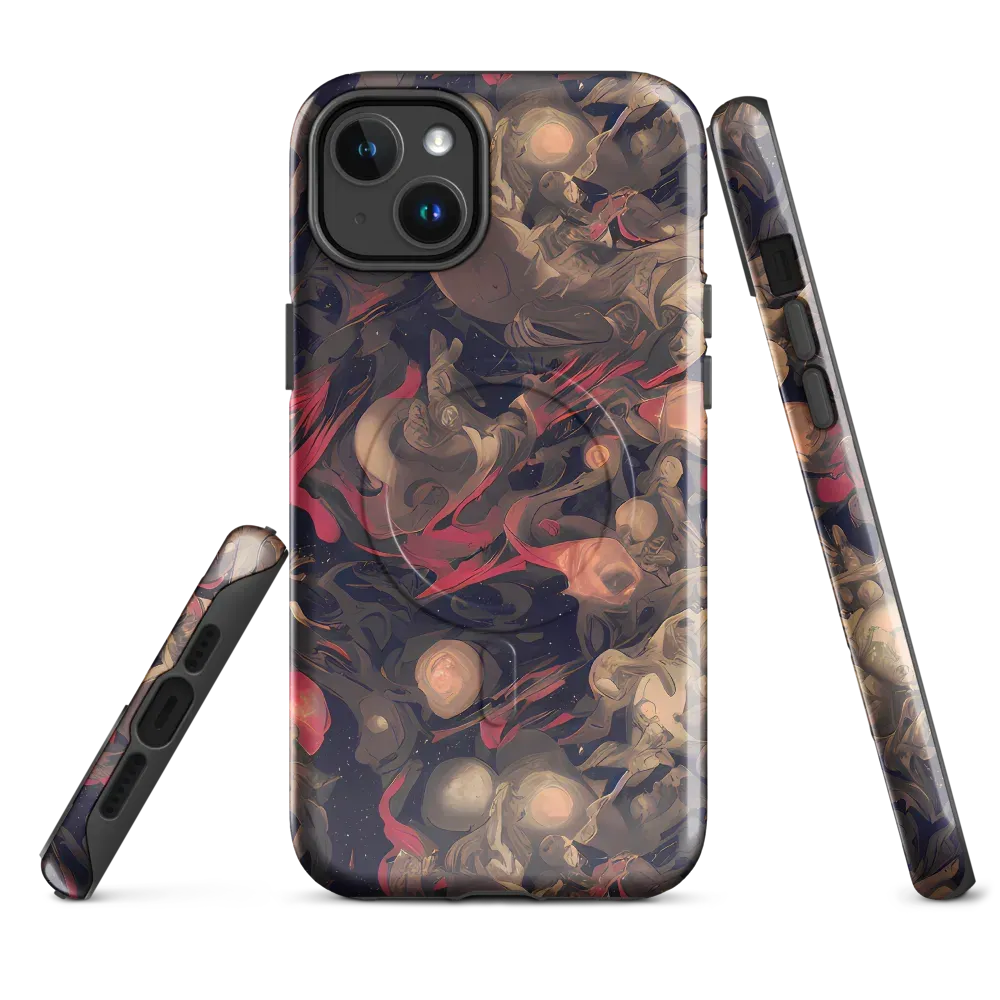 Midnight Collage on MagSafe Tough Case for iPhone® — Front