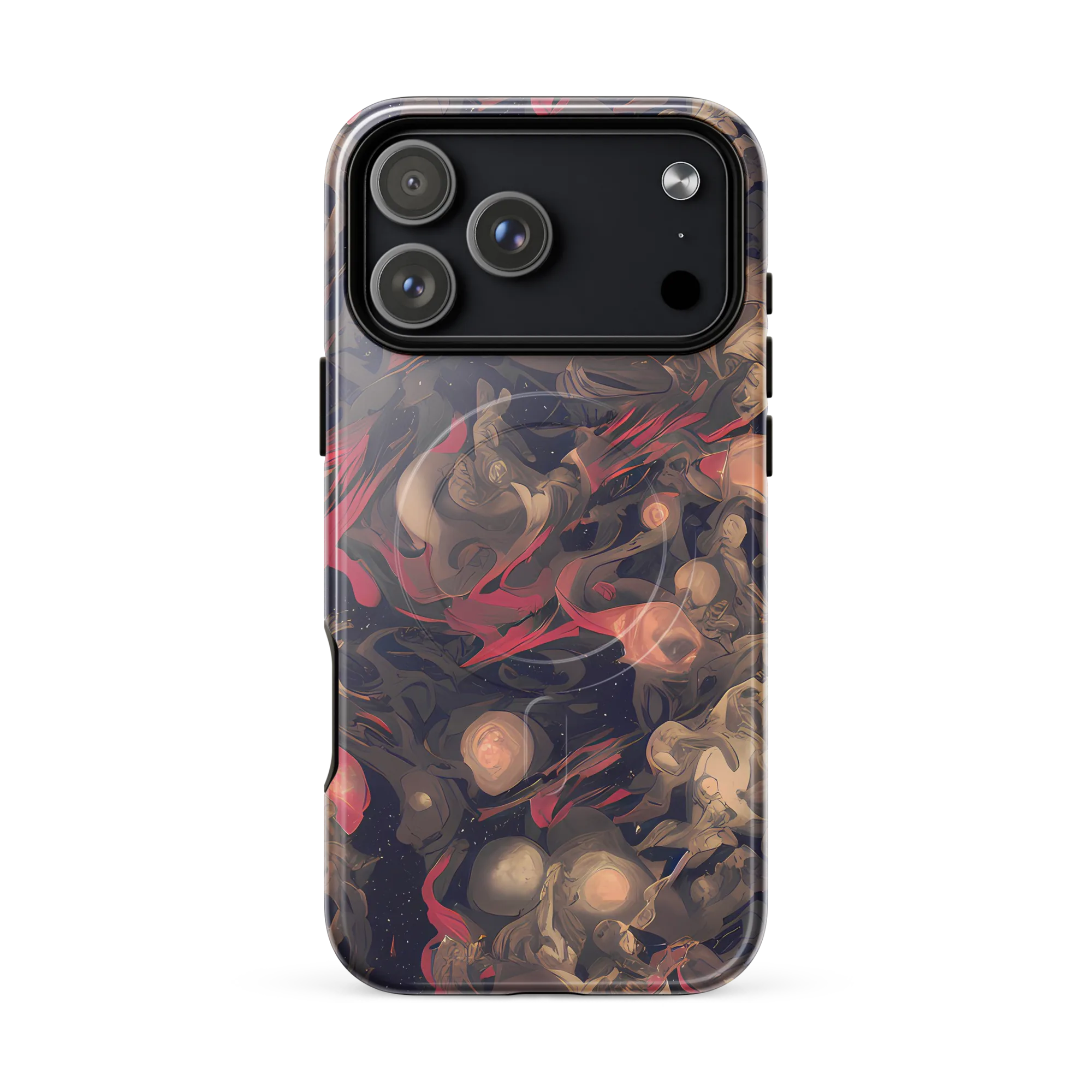 Midnight Collage on MagSafe Tough Case for iPhone® — Front