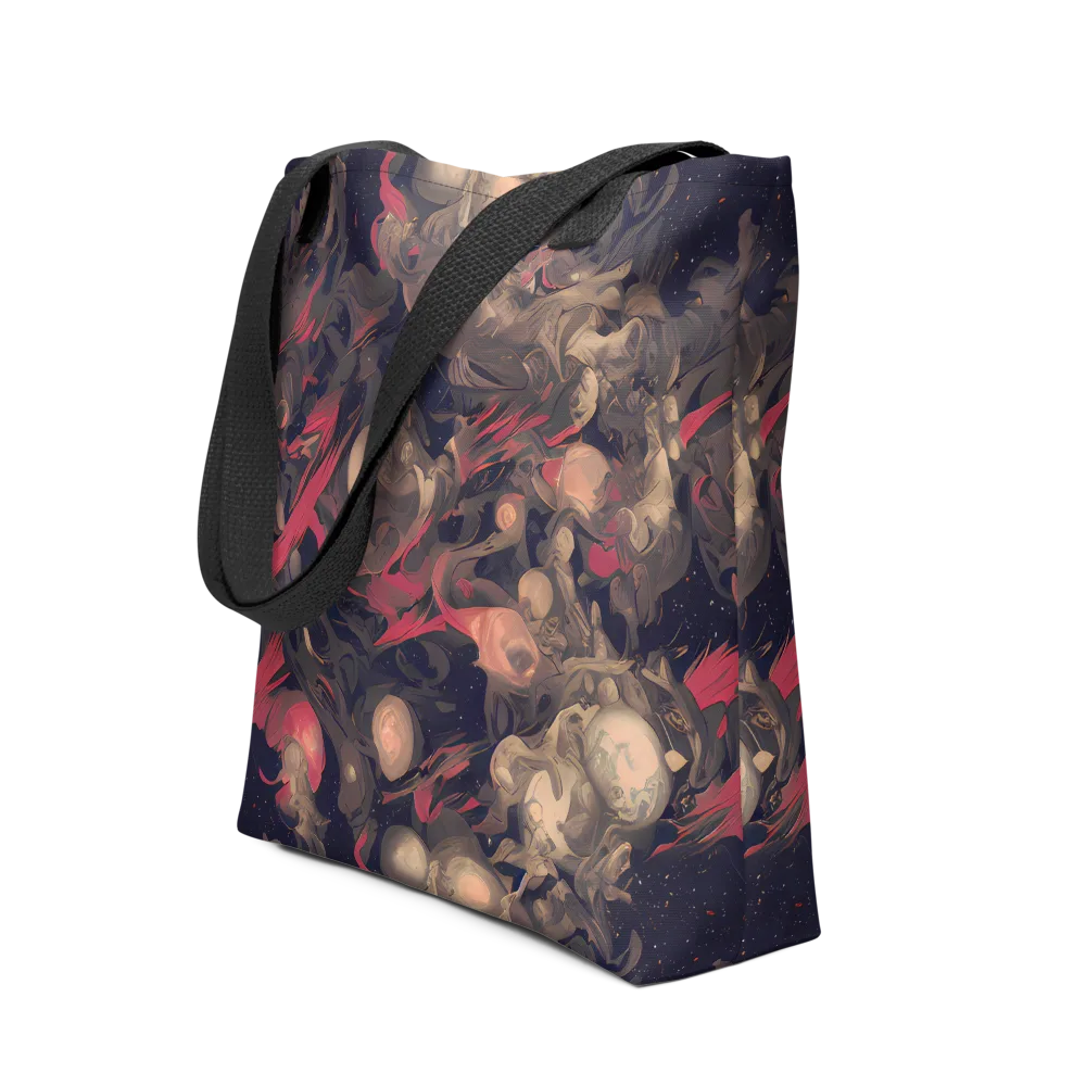 Midnight Collage on Tote Bag — Front