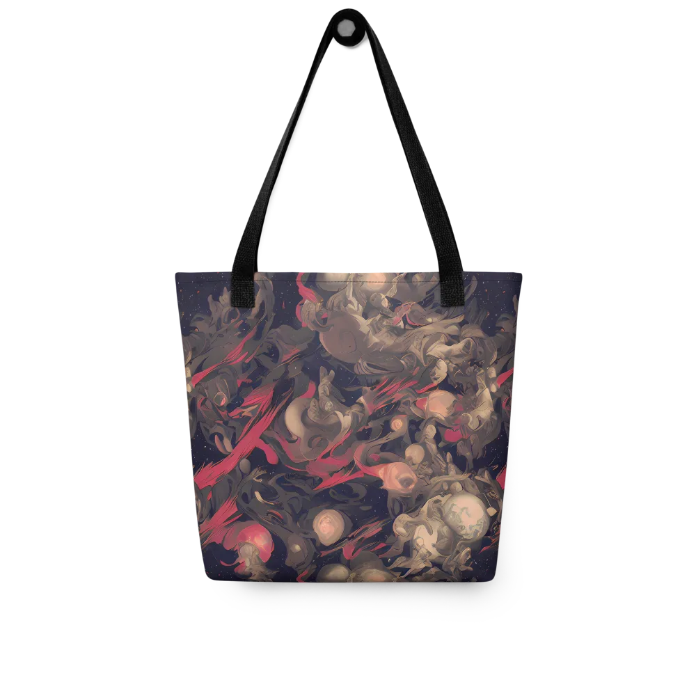 Midnight Collage on Tote Bag — Front