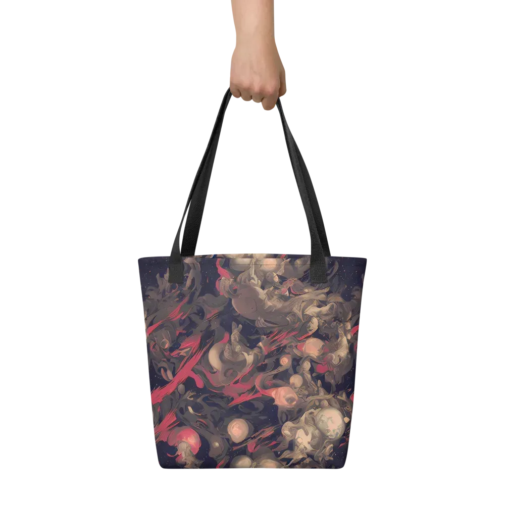 Midnight Collage on Tote Bag — Front