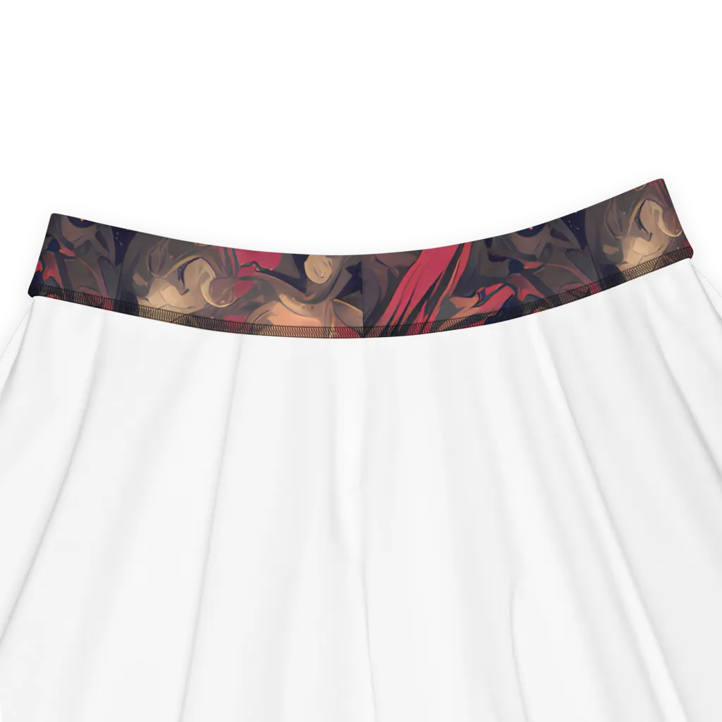 Midnight Collage on Skater Skirt — Product details
