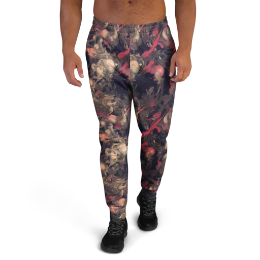 Midnight Collage on a Men's Joggers