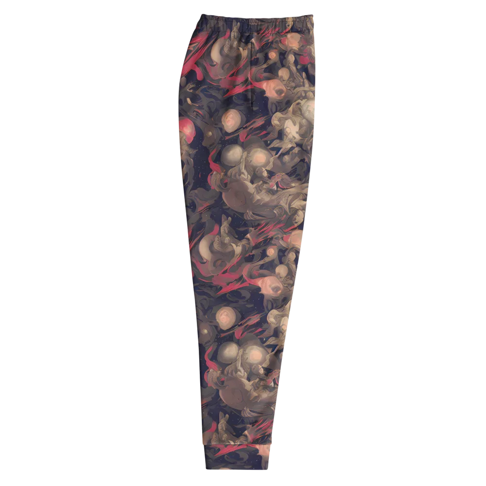 Midnight Collage on Men's Joggers — Right