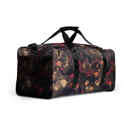 Midnight Collage on a Duffle Bag