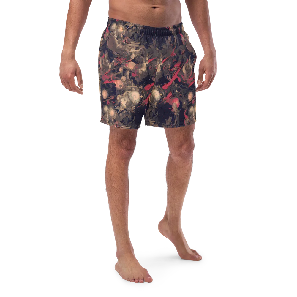 Midnight Collage on Swim Trunks — Front