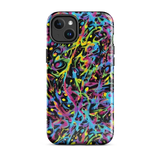 Pixel Inferno on a MagSafe Tough Case for iPhone®
