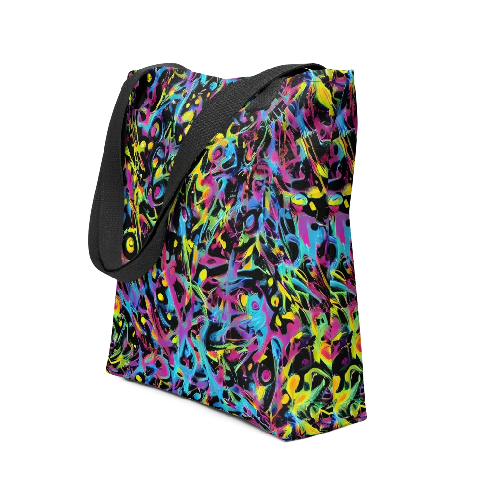 Pixel Inferno on Tote Bag — Front