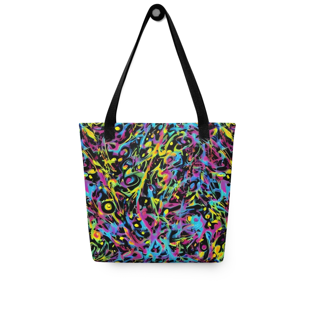 Pixel Inferno on Tote Bag — Front