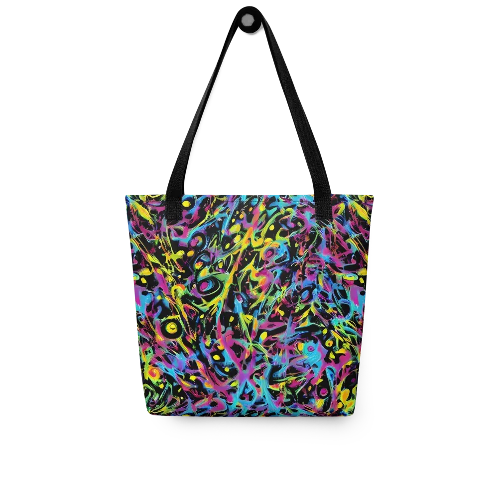 Pixel Inferno on Tote Bag — Front