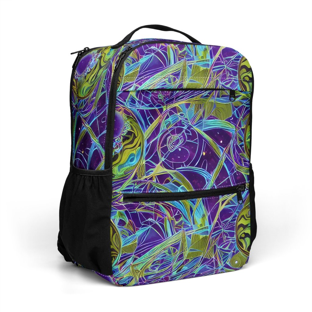 Hyperviolet on Utility Backpack — Right Front