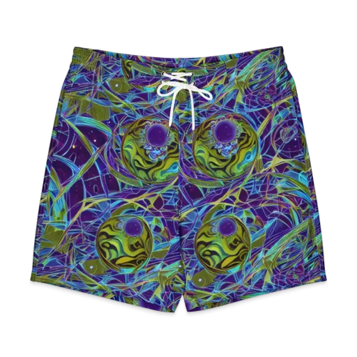 Hyperviolet on a Men's Board Shorts