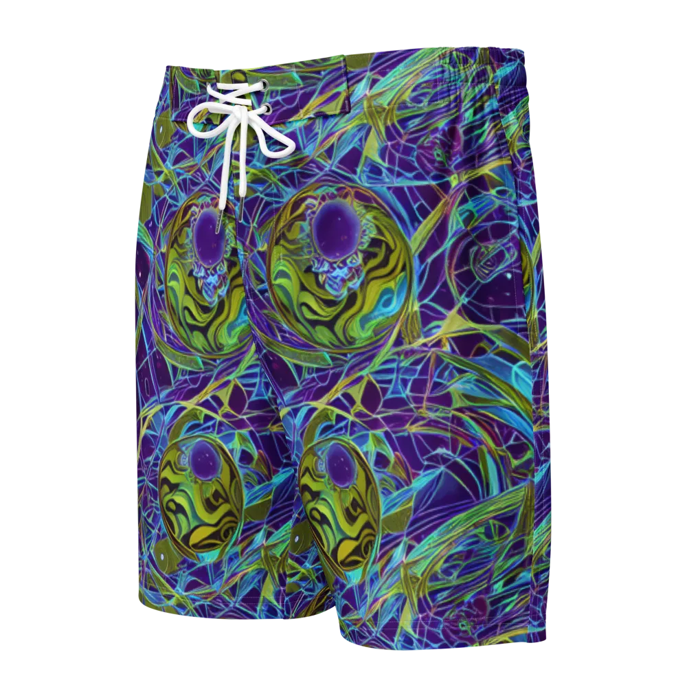 Hyperviolet on Men's Board Shorts — Front