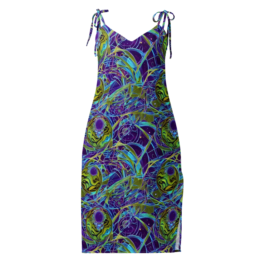 Hyperviolet on Slip Dress — Front