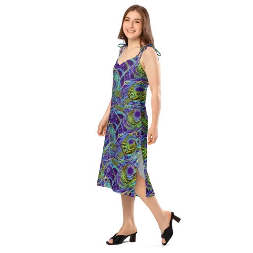 Hyperviolet on a Slip Dress