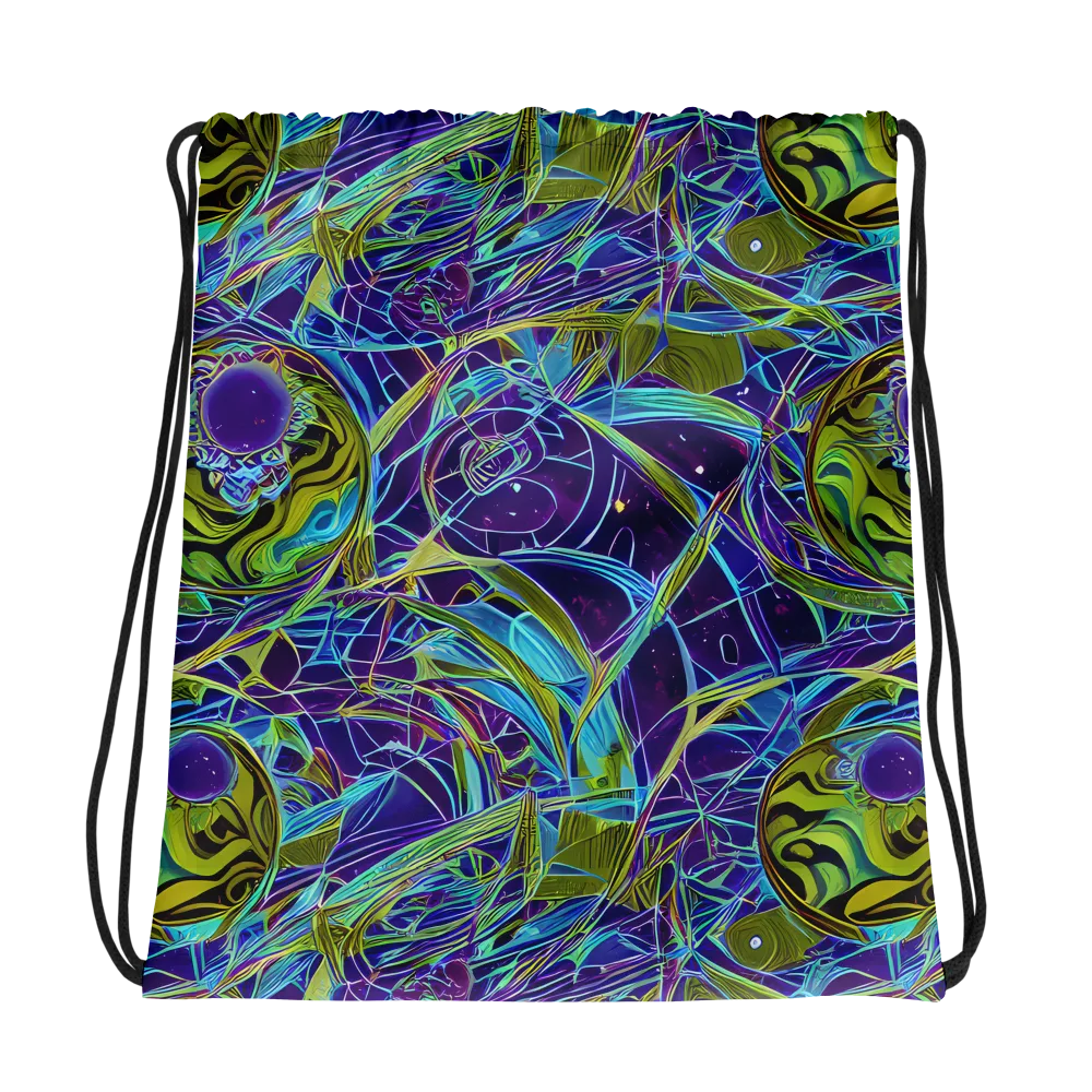 Hyperviolet on Drawstring Bag — Photo