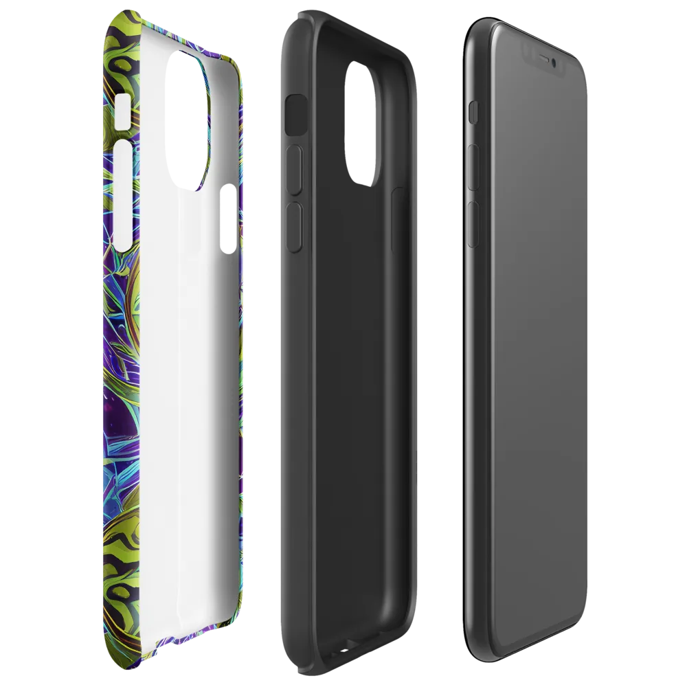 Hyperviolet on Tough Case for iPhone® — Right