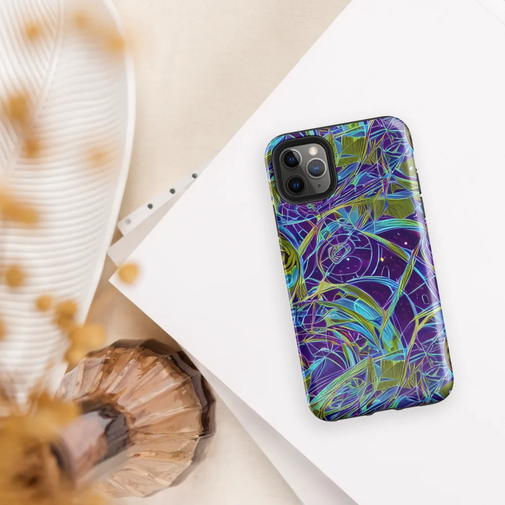Hyperviolet on Tough Case for iPhone® — Front