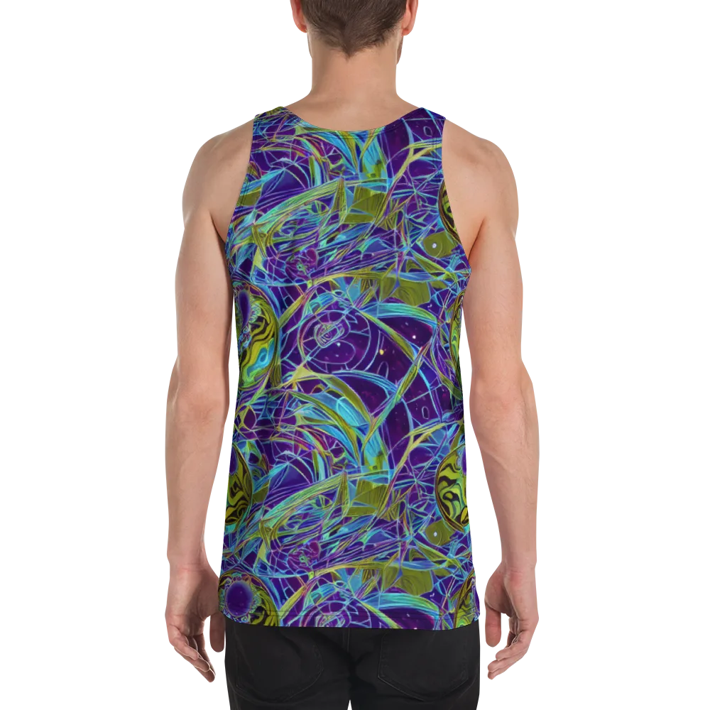 Hyperviolet on Men's Tank Top — Back