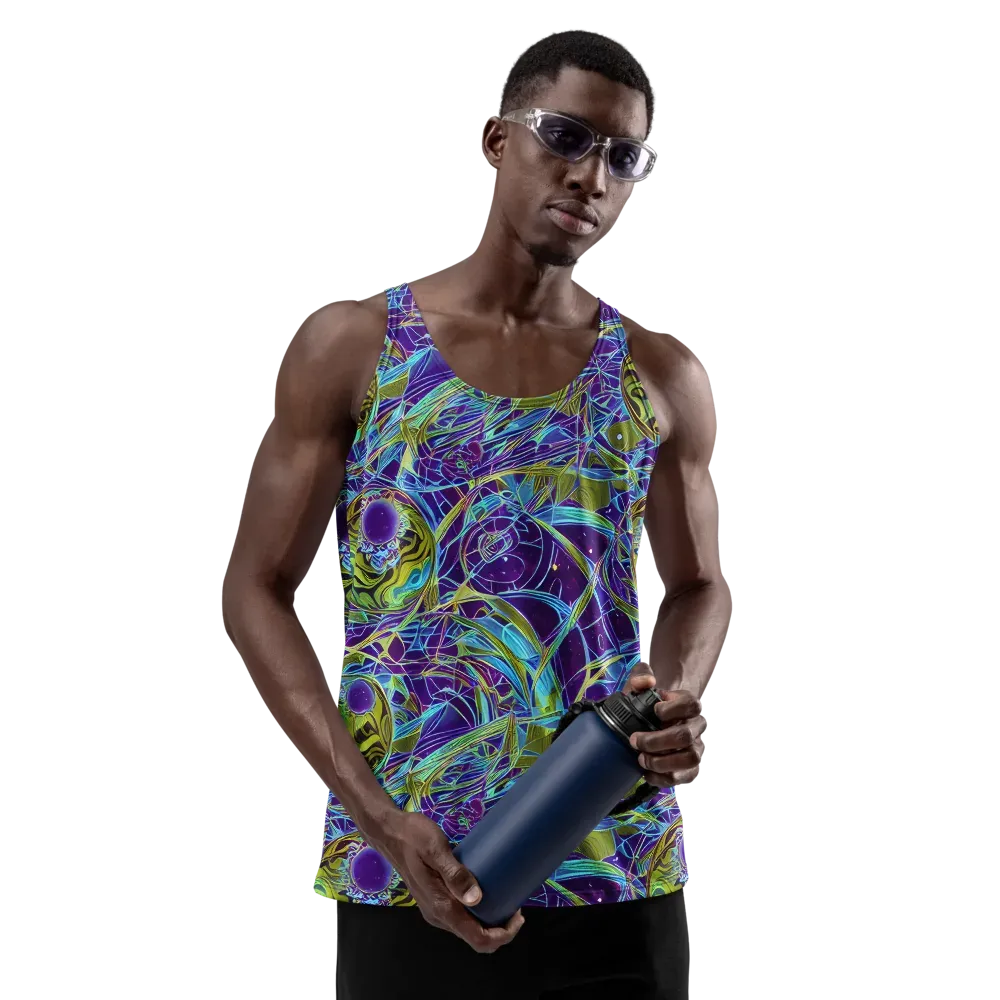Hyperviolet on Men's Tank Top — Front