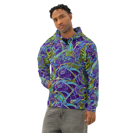 Hyperviolet on a Cotton Hoodie