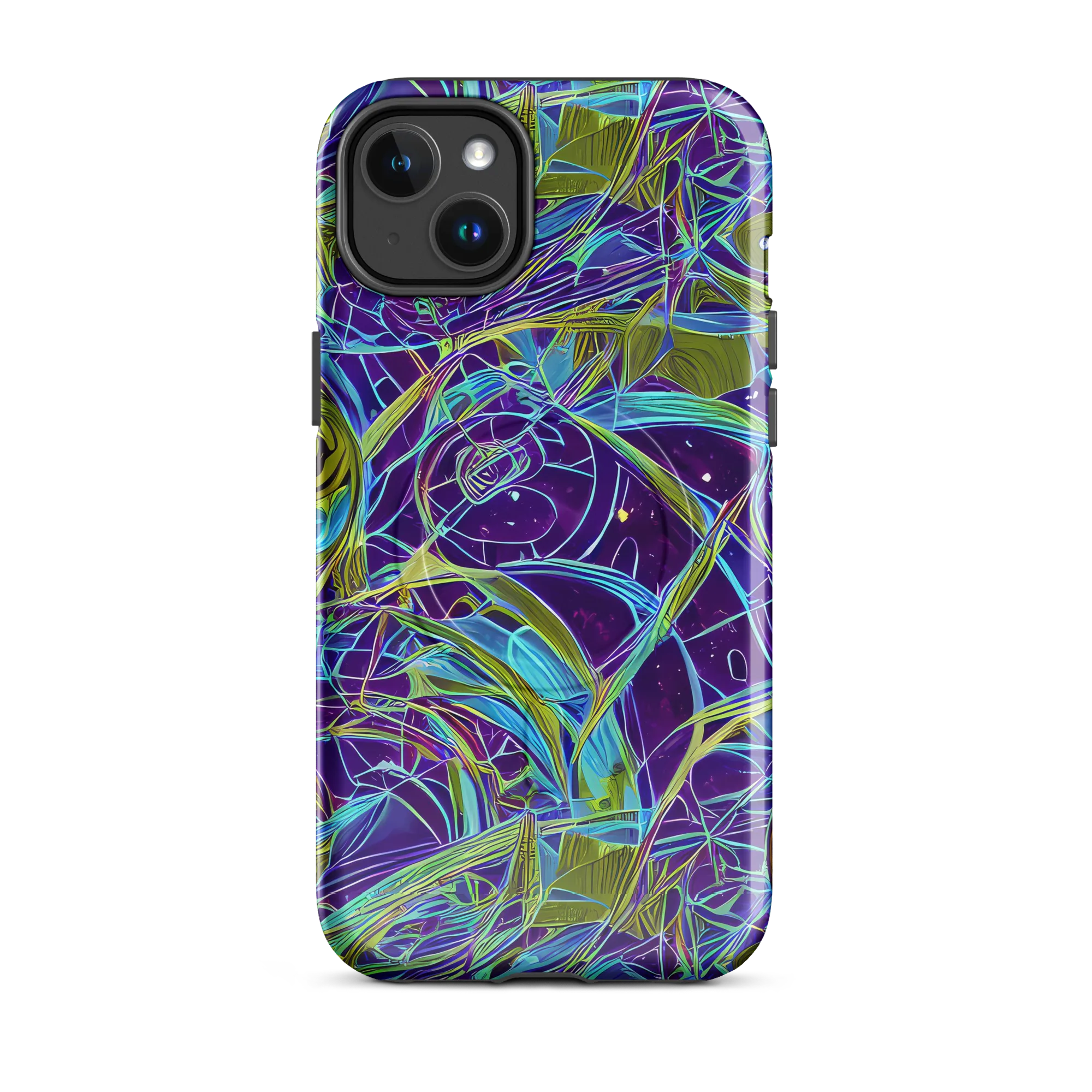Hyperviolet on MagSafe Tough Case for iPhone® — Front