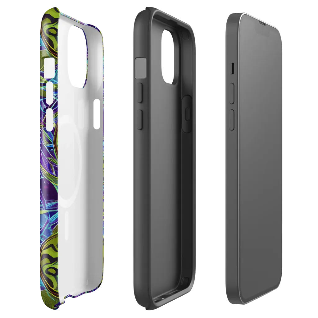 Hyperviolet on MagSafe Tough Case for iPhone® — Front