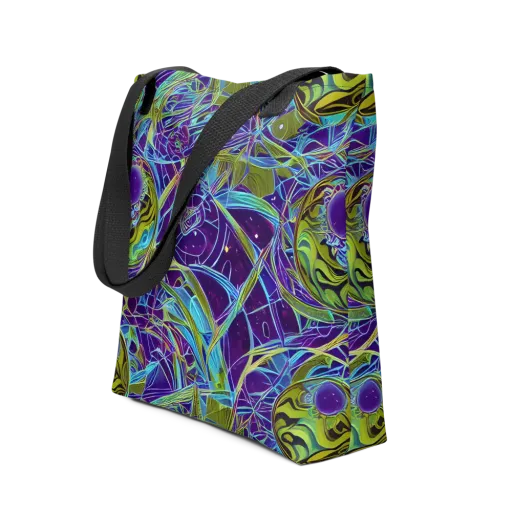 Hyperviolet on a Tote Bag