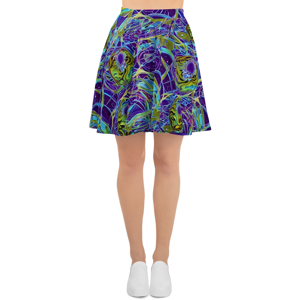 Hyperviolet on Skater Skirt — Front