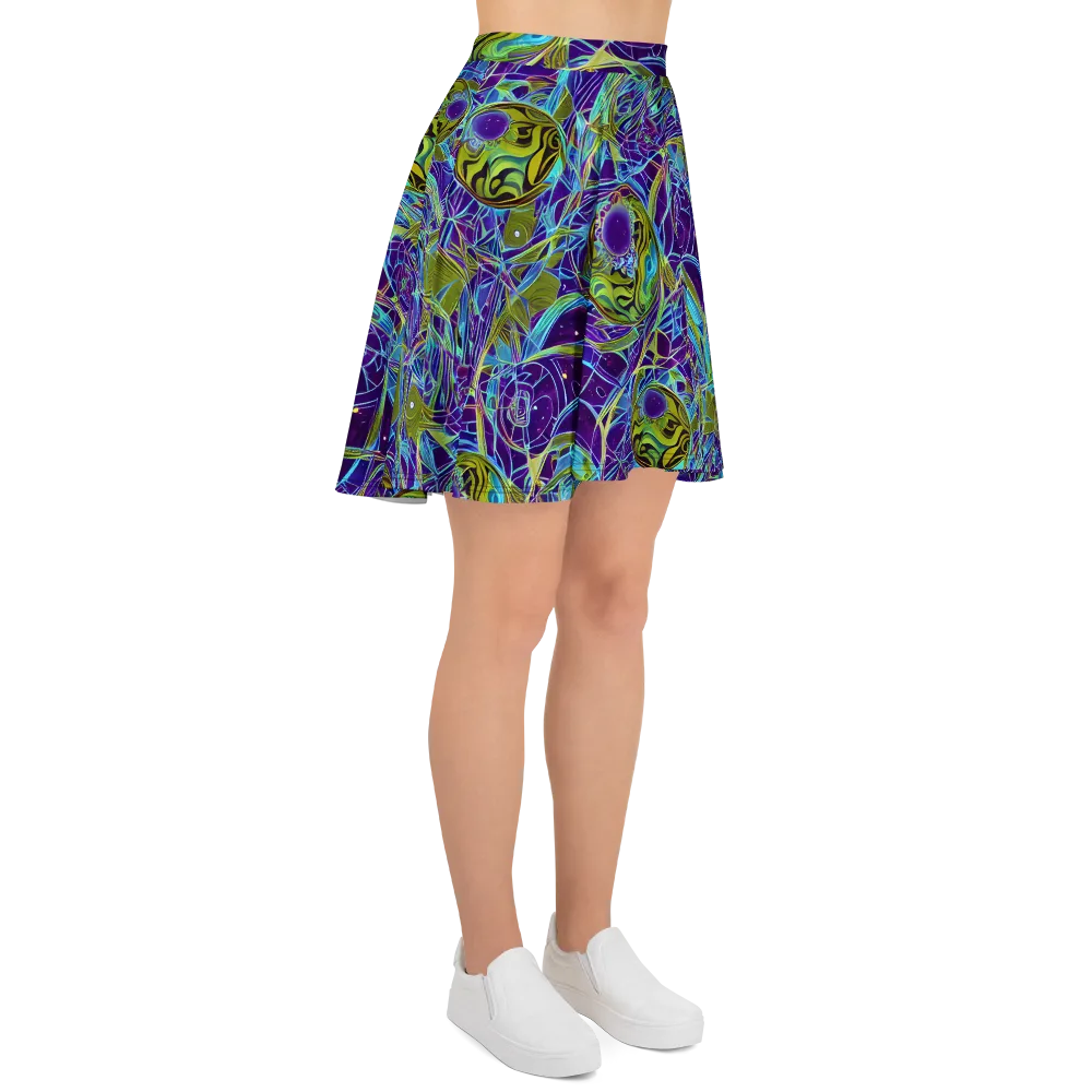 Hyperviolet on Skater Skirt — Right