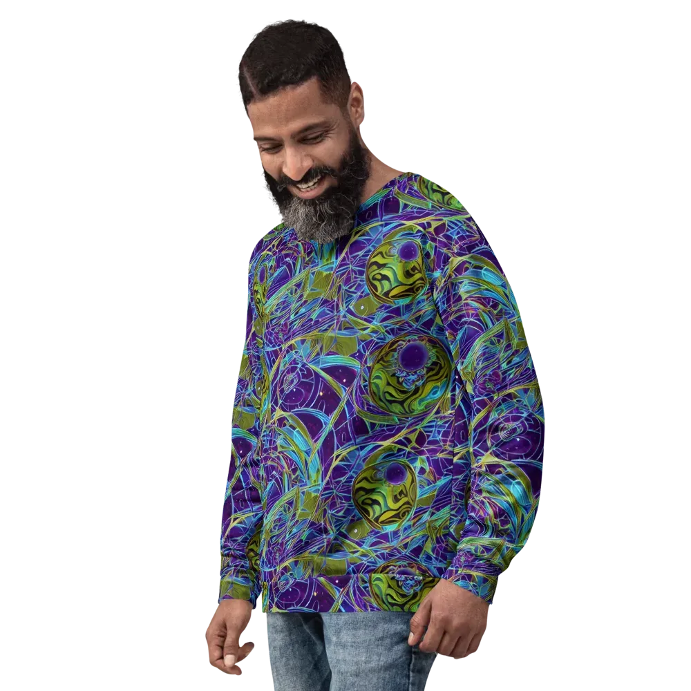 Hyperviolet on Sweatshirt — Left Front