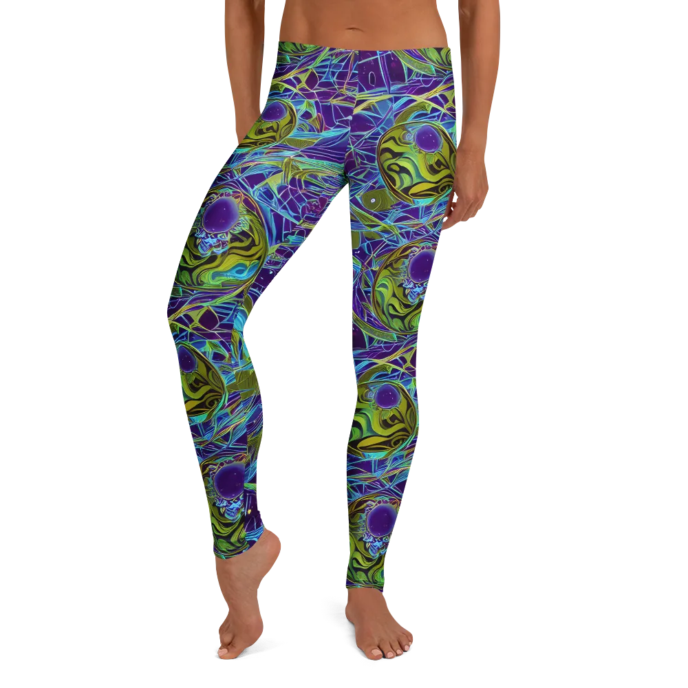 Hyperviolet on Leggings — Front