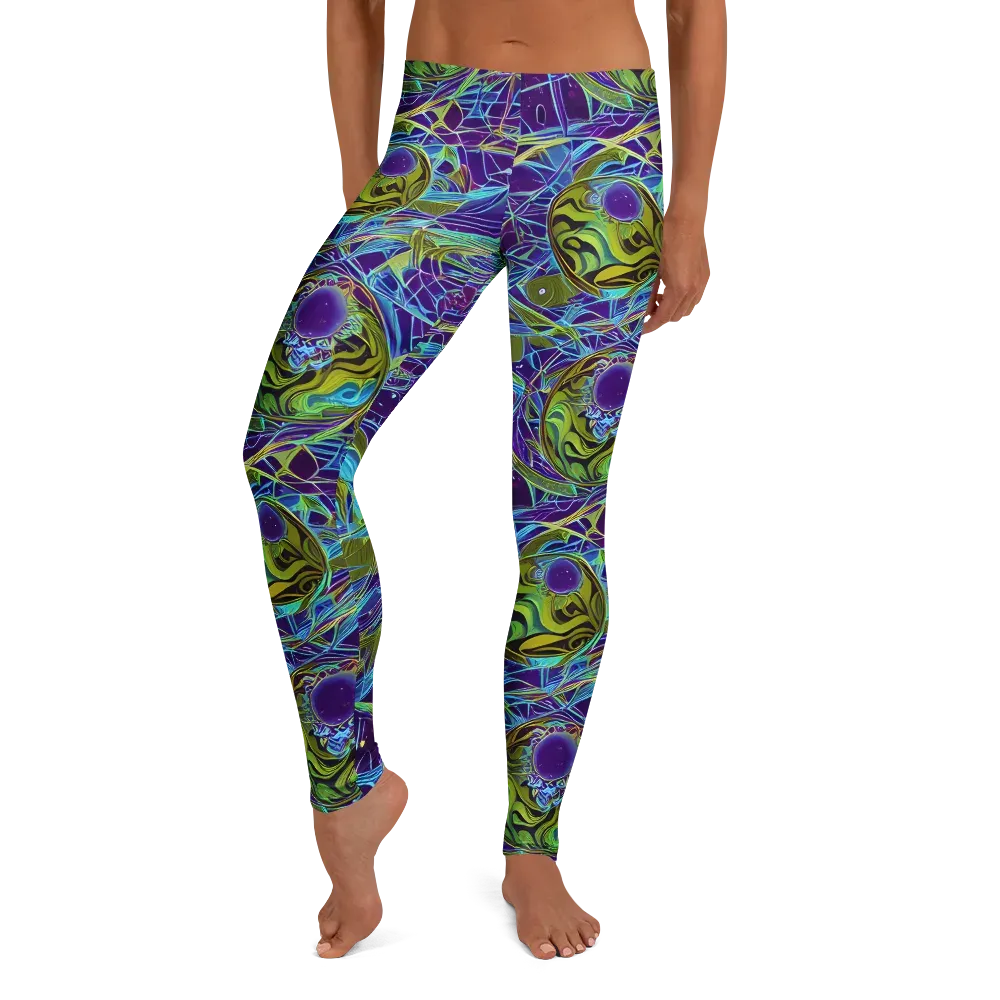 Hyperviolet on Leggings — Front