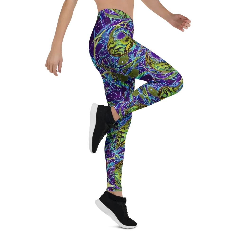 Hyperviolet on Leggings — Right