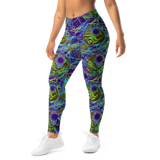 Hyperviolet on a Leggings
