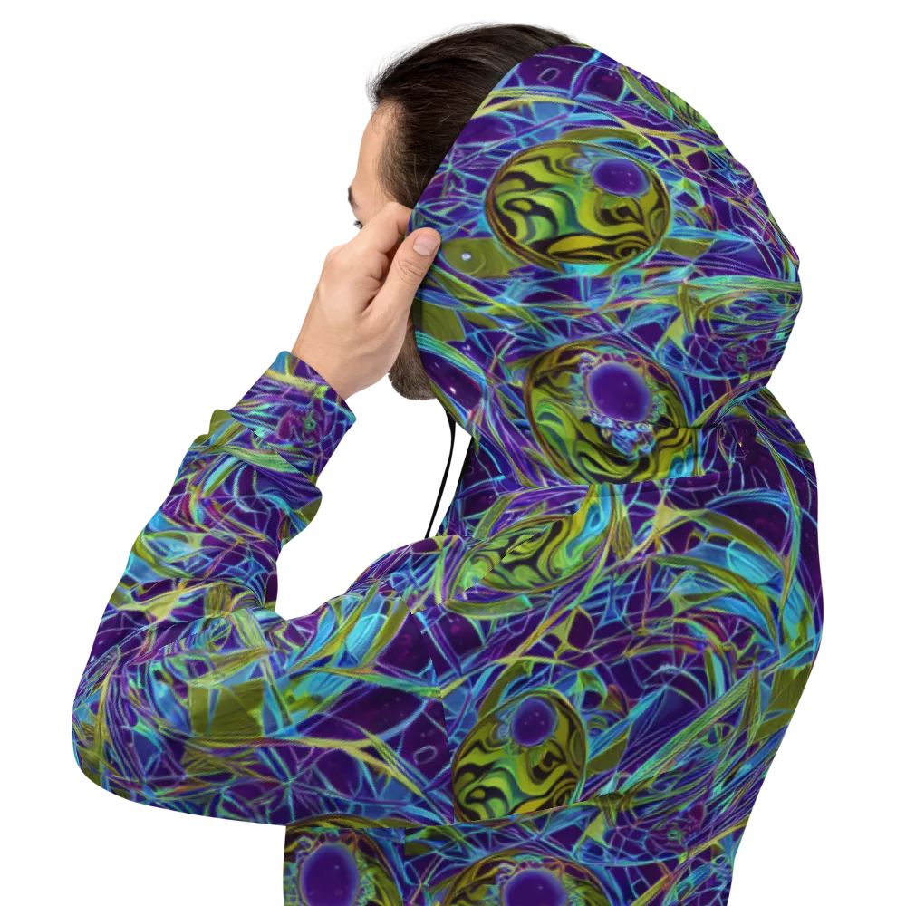 Hyperviolet on Hoodie — Back
