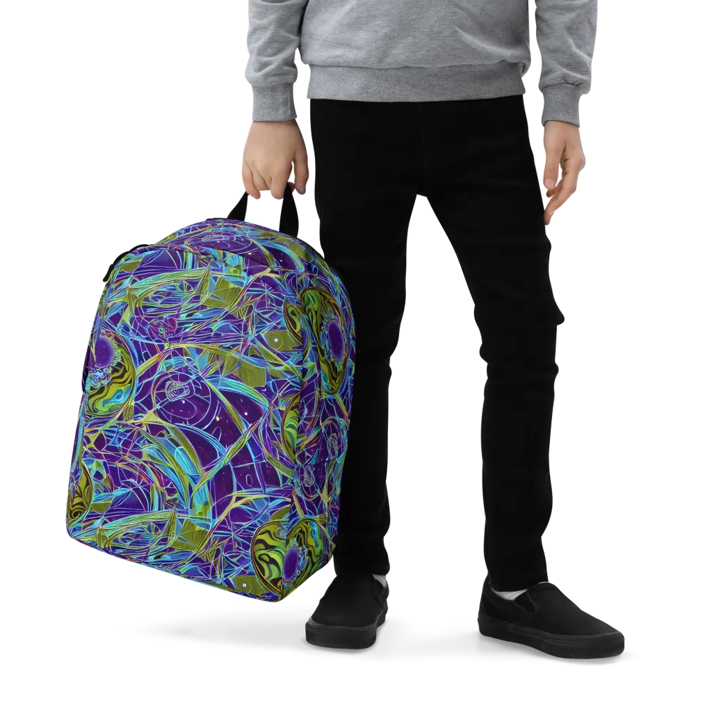 Hyperviolet on Minimalist Backpack — Zoomed-in