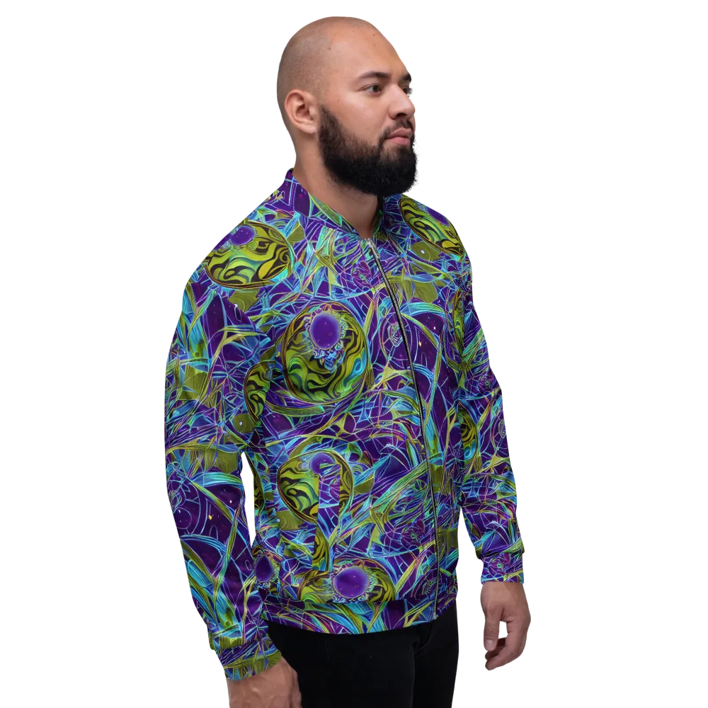 Hyperviolet on Bomber Jacket — Right