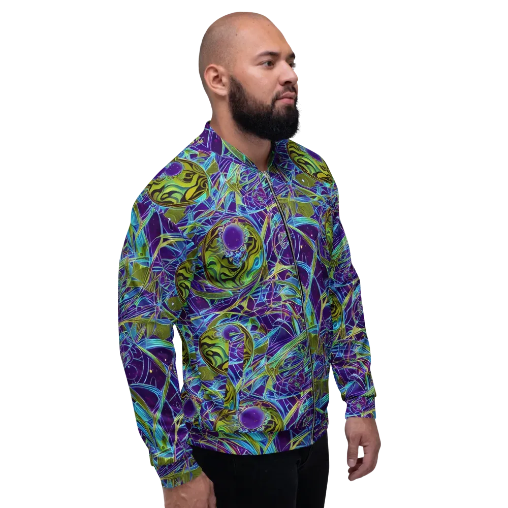 Hyperviolet on Bomber Jacket — Right
