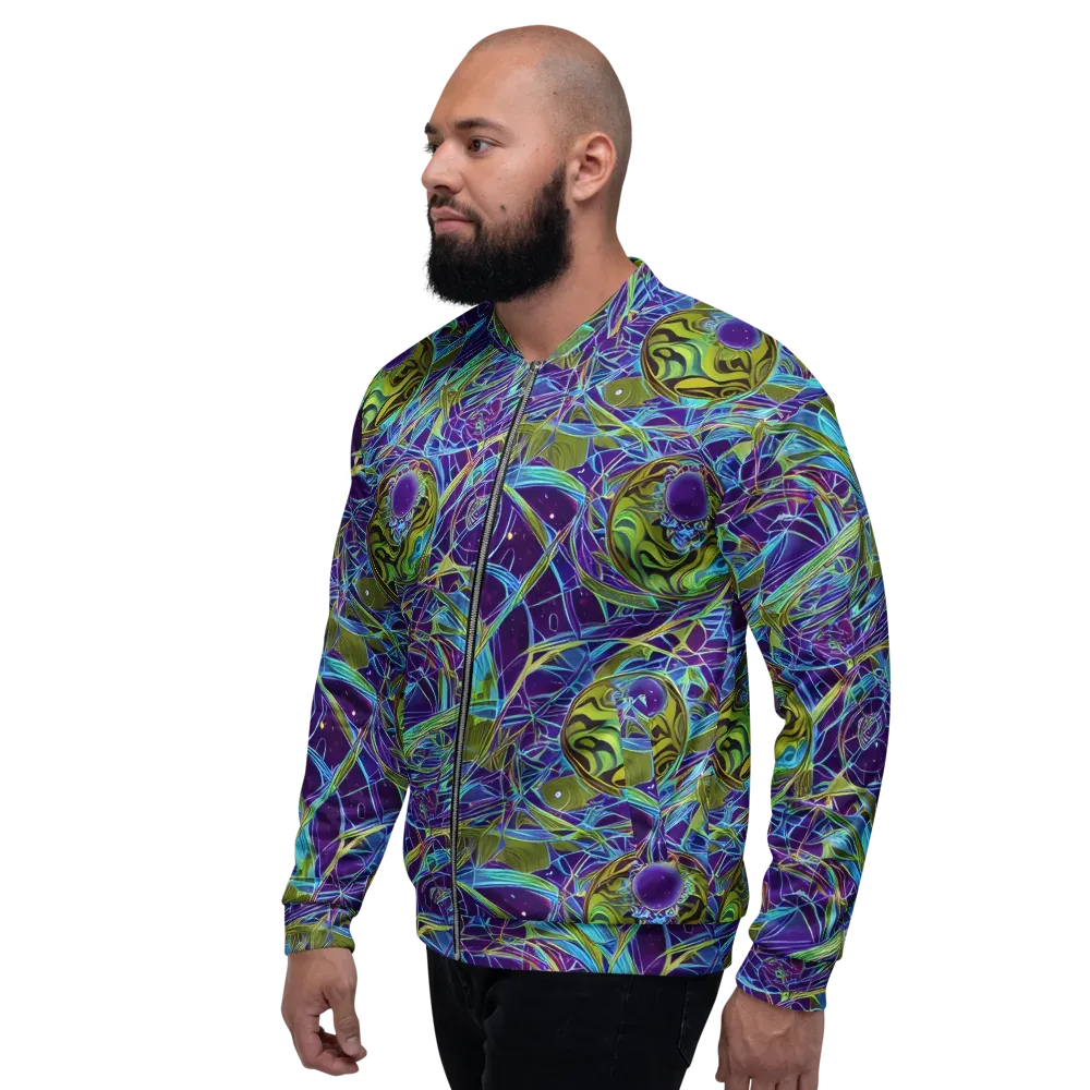 Hyperviolet on Bomber Jacket — Left