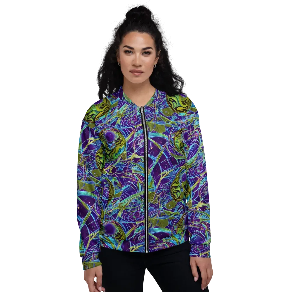 Hyperviolet on Bomber Jacket — Front