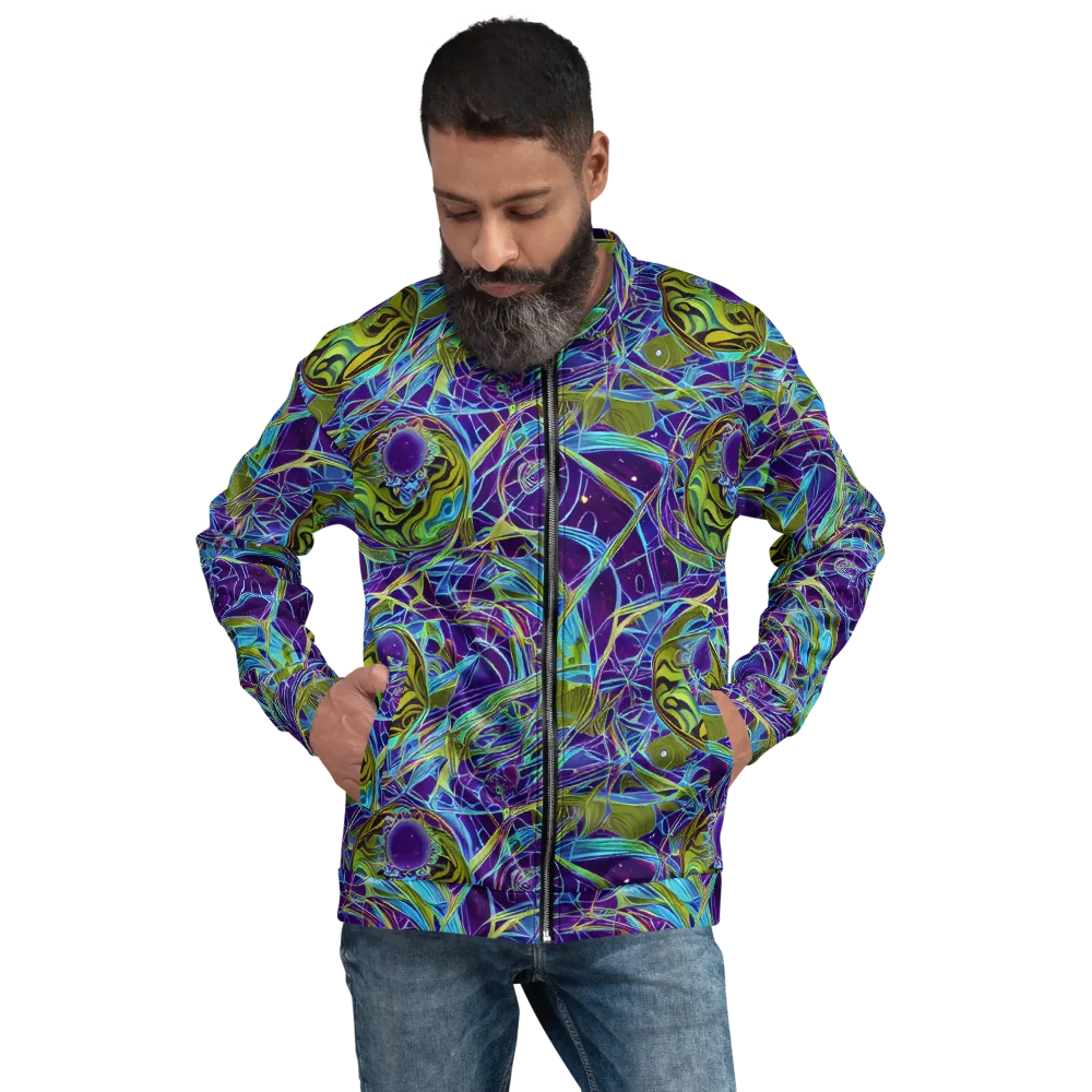 Hyperviolet on Bomber Jacket — Front